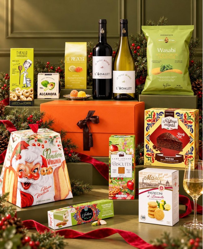 Magical Christmas Memories Gift Basket Magical Christmas Memories Gift Basket